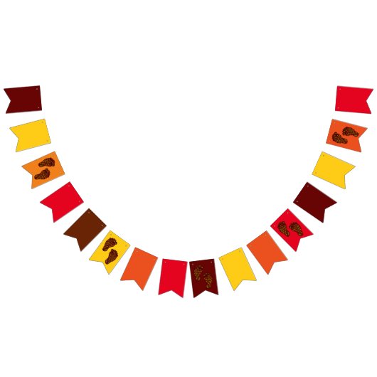 BabyFootprints Wimpelkette (Alle)