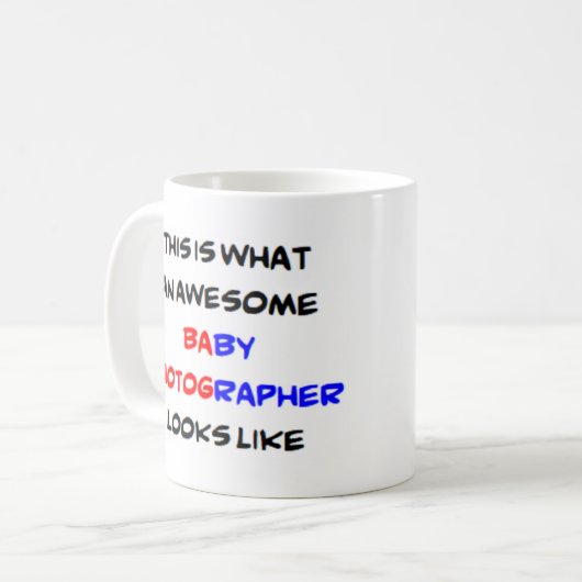 Babyfotograf, phantastisch kaffeetasse (Vorderseite Links)