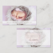 Babyfotografie Visitenkarte (Vorne/Hinten)