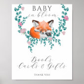 Babyfox - BÜCHERKARTEN UND -GIFTS Poster (Vorne)