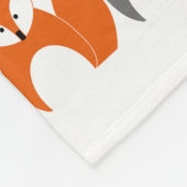 Babyfox-EuleRaccoonthrow-Fleece-Decke " Fleecedecke (Ecke)