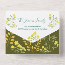 Babyfox und Blume Babydusche