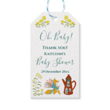 Babyfox und Blume Babydusche