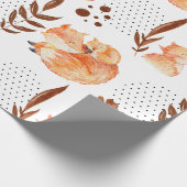 Babyfuchs Geschenkpapier (Ecke)
