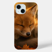 Babyfuchs im Herbst Case-Mate iPhone Hülle (Rückseite)