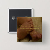 Babyfuß Button (Vorne & Hinten)