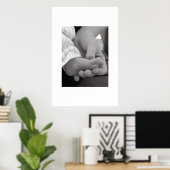 Babyfuß Poster (Heimbüro)