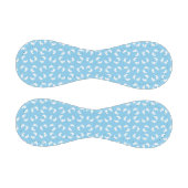 Babyfußabdrücke, Babyfuß, Fußstapfen, Blau, Junge Baseball (Paneele)