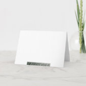 Babyfußabdrücke (Grüne Twins) Einladung (Rückseite)