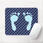 Babyfußabzüge (Junge) Mousepad (Mit Mouse)