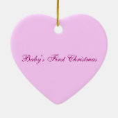 Babyfußabzüge (Mädchen) Keramikornament (Hinten)