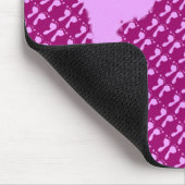 Babyfußabzüge (Mädchen) Mousepad (Ecke)