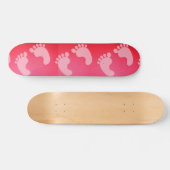 Babyfußabzüge Skateboard (Horizontal)