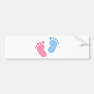 Babyfüße Autoaufkleber
