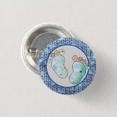 Babyfüsse Button (Vorne & Hinten)