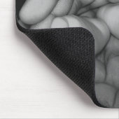 Babyfüße in den Händen des Vaters Mousepad (Ecke)