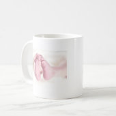 Babyfüße Kaffeetasse (Vorderseite Links)