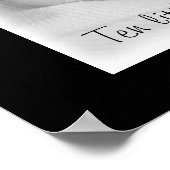 Babyfüße Poster (Ecke)