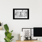 Babyfüße Poster (Heimbüro)
