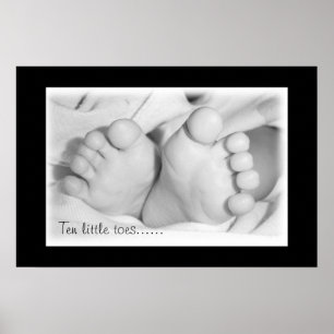Babyfüße Poster