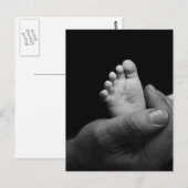 Babyfüße Postkarte (Vorne/Hinten)