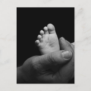 Babyfüße Postkarte