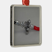 Babygeklapper, Kolonialzeitraum, c.1770 Silbernes Ornament (Rechts)