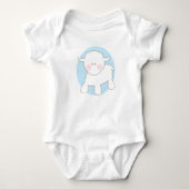 Babygeschenk - Kleines Lamm Baby Strampler (Vorderseite)