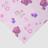 Babygeschenkpapier Seidenpapier (Ausschnitt)