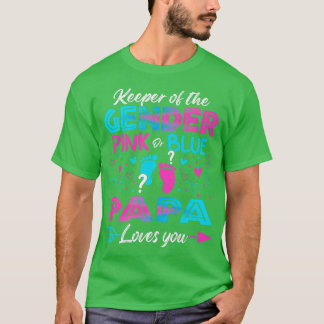 Babygeschlecht offenbart Dusche rosa oder blaue Pa T-Shirt