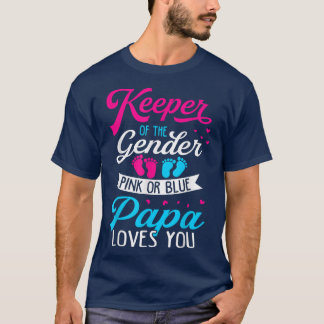 Babygeschlecht offenbart Dusche rosa oder blaue Pa T-Shirt