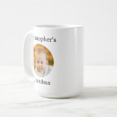 BabyGesicht Erinnerungen machen Kaffeetasse (Vorderseite Links)