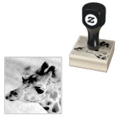 Babygiraffe Gummistempel (Stempel)