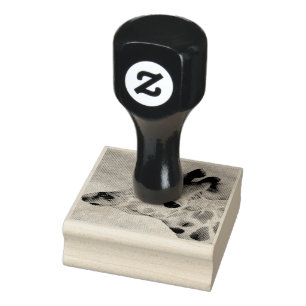 Babygiraffe Gummistempel