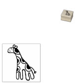 Babygiraffe Gummistempel (Stempel)