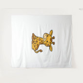 Babygiraffe Klassischer T - Shirt Wandteppich (Vorderseite (Horizontal))