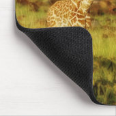Babygiraffen-wild lebende Tiere mousepads (Ecke)