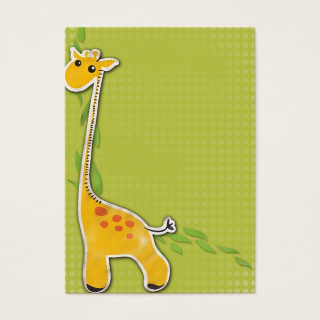 Babygiraffenhintergrund (Vorderseite)