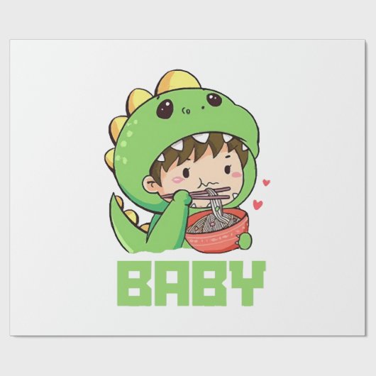 Babygotzin Geschenkpapier (Flach)