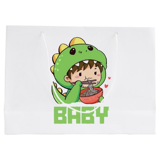 Babygotzin Große Geschenktüte (Rückseite)