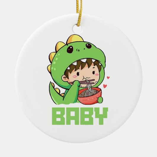 Babygotzin Keramik Ornament (Vorne)