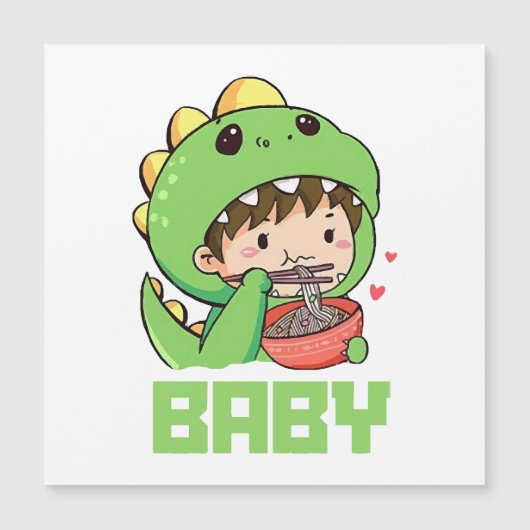 Babygotzin Magnetkarte (Vorderseite)