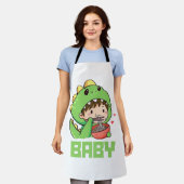 Babygotzin Schürze (Getragen)