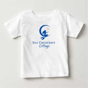 Babygröße T-Shirt Sea Crescent Hütte