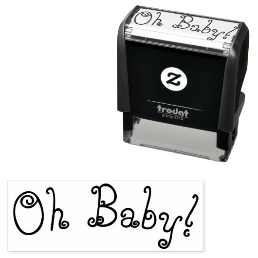 Babygummi-Briefmarke Permastempel (Beispiel)