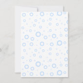 Babyhai Einladung (Rückseite)