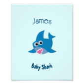 Babyhai Fotodruck (Vorne)