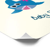 Babyhai Fotodruck (Ecke)