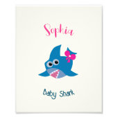 Babyhai Fotodruck (Vorne)