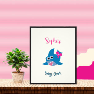 Babyhai Fotodruck